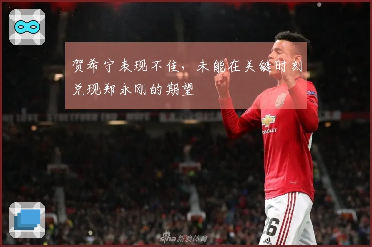 贺希宁表现不佳，未能在关键时刻兑现郑永刚的期望